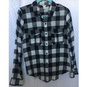 Forever 21 checkered button up